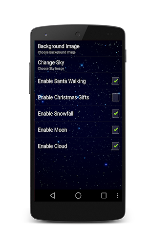 Christmas Santa Live Wallpaper