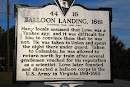 Balloon Landing, 1861