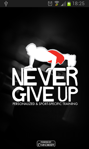 Never Give Up Training