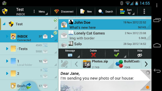 ProfiMail Go - email client(圖2)-速報App
