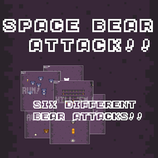 【免費街機App】Space Bear Attack!-APP點子