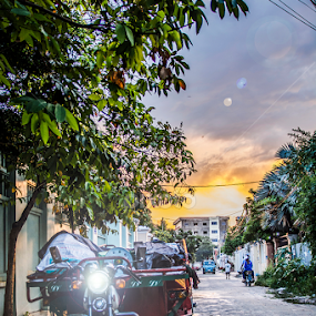 Charcoal Moto by Siha Sao - Transportation Motorcycles