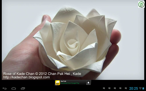 【免費媒體與影片App】Easy Origami Rose-APP點子