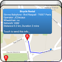 Nearest Bicycle Rentals APK تصویر هنری