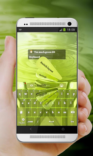 【免費個人化App】太多的綠色 GO Keyboard-APP點子