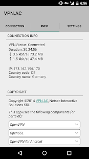 Lastest VPN.AC Client APK for Android