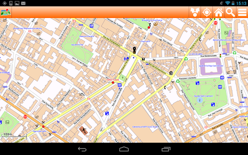 Paris Offline mappa Map Screenshots 5