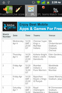 CRICKET365 Screenshots 3