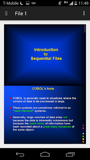 【免費教育App】Cobol Refresher-APP點子