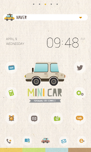 Minicar dodol launcher theme