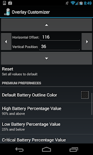 Battery Overlay Percent - screenshot thumbnail