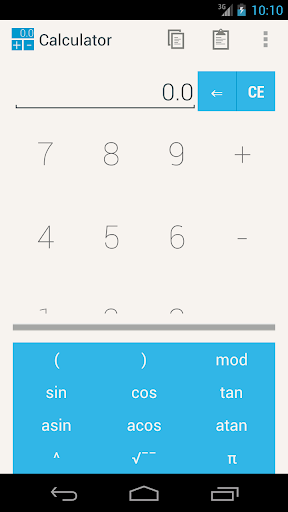 Clean Calculator Beta