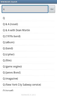 WikiMotifs Library Q Screenshots 1