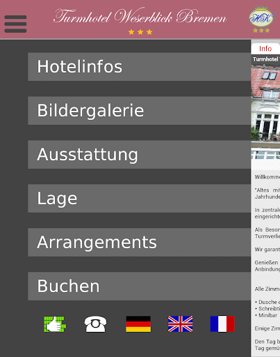 【免費旅遊App】Turmhotel Weserblick Bremen-APP點子