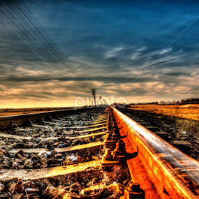 Urseni Railway by Nicolin Vladimir - Transportation Railway Tracks