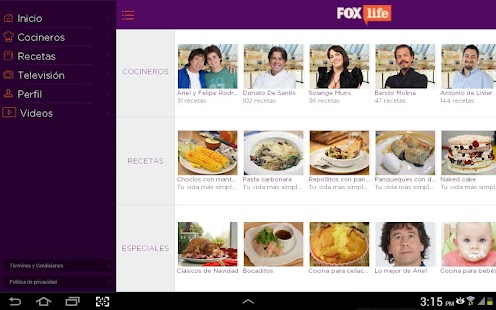 Lastest Recetas FOX Life APK