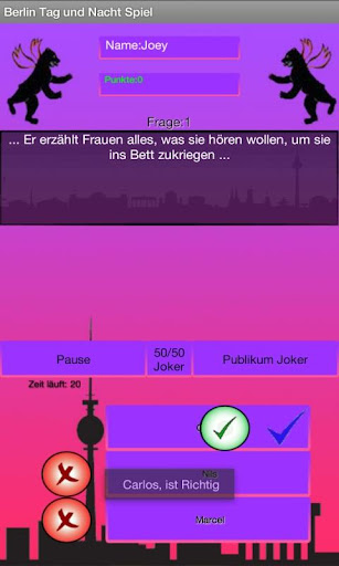 Berlin Tag und Nacht Spiel