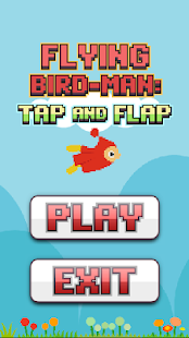 Flying Bird-Man: Tap and Flap