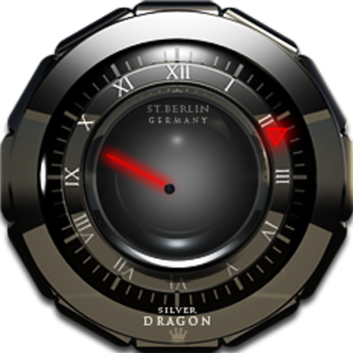 Silver Dragon Clock Widget LOGO-APP點子