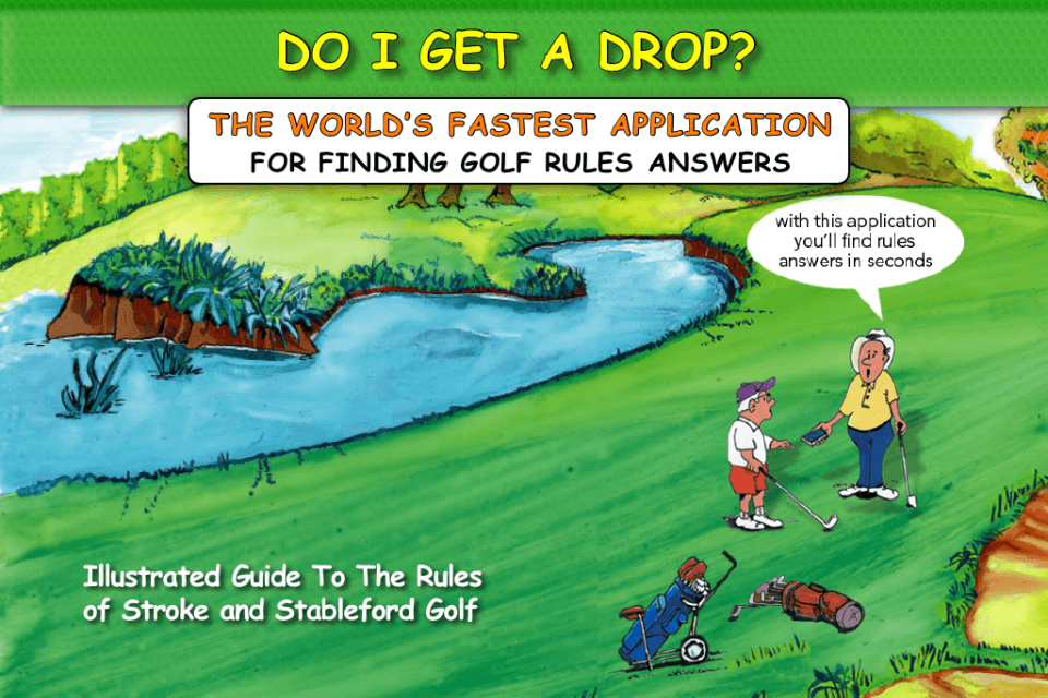 Android application Do I Get A Drop? (Golf Rules) screenshort