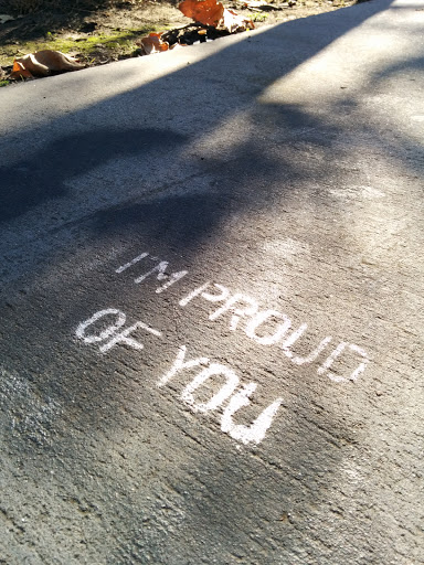 Inspirational Sidewalk Graffiti 3