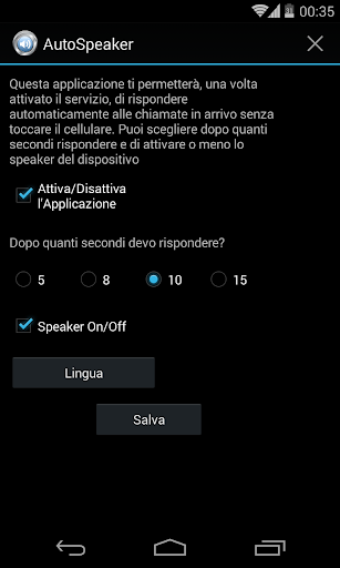 Autospeaker ManiLibere