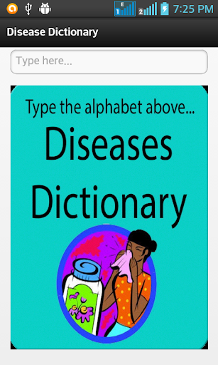 Disease dictionary