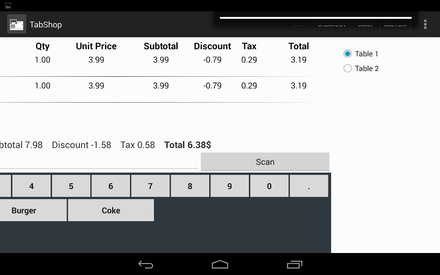 TabShop - Point of Sale POS - Android Apps on Google Play