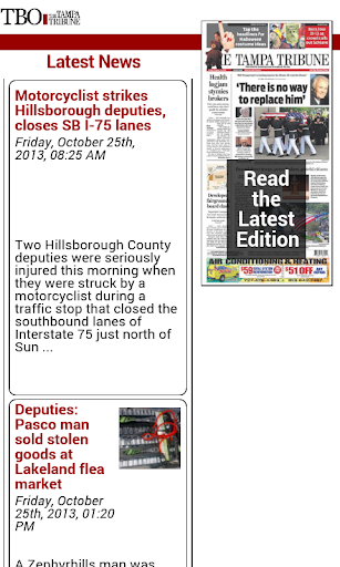 【免費新聞App】The Tampa Tribune NIE e-Paper-APP點子