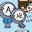 폰꾸미기 혈액형A형 열공모드 logo