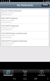 Word Cards: CISSP Screenshots 0