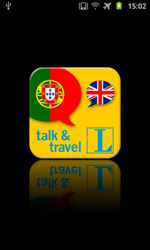 Android application Portuguese talk&amp;travel screenshort