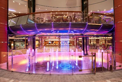 Step aboard Rising Tides aboard Oasis of the Seas. It's one part bar, one part slow-moving elevator and one part spaceship. 