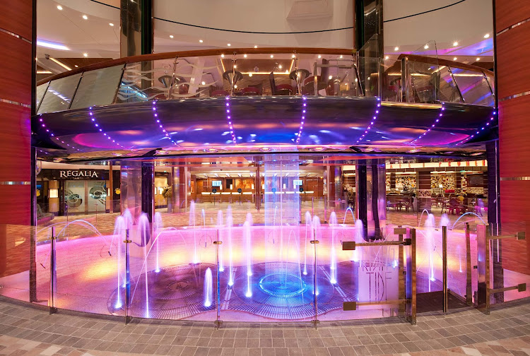 Step aboard Rising Tides aboard Oasis of the Seas. It's one part bar, one part slow-moving elevator and one part spaceship. 