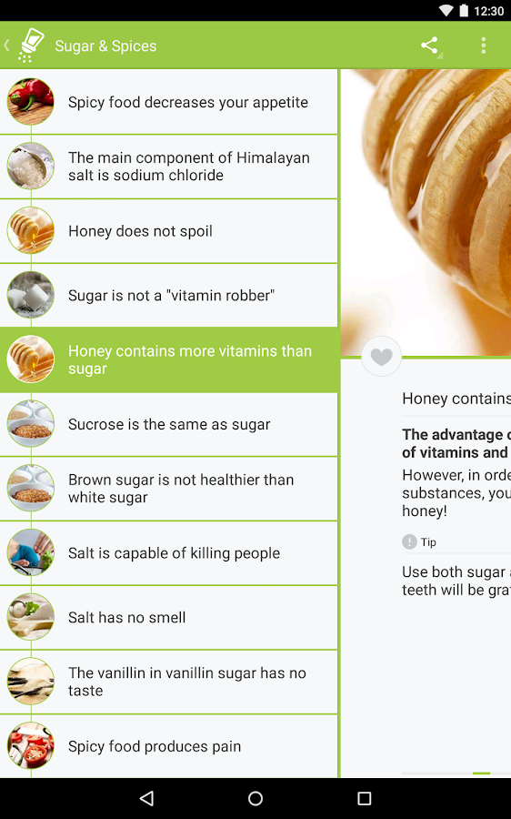    Runtastic Health Myths PRO- screenshot  