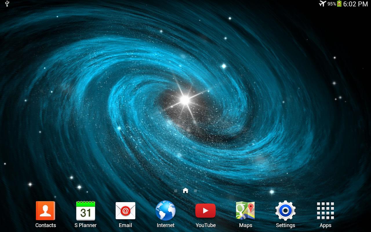 Galaxy Live Wallpaper - Android Apps on Google Play