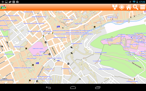 Granada Offline mappa Map Screenshots 6