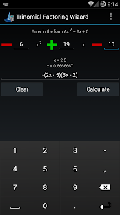 Trinomial Factoring Wizard(圖8)-速報App