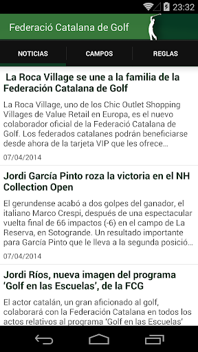 【免費運動App】Federación Catalana de Golf-APP點子