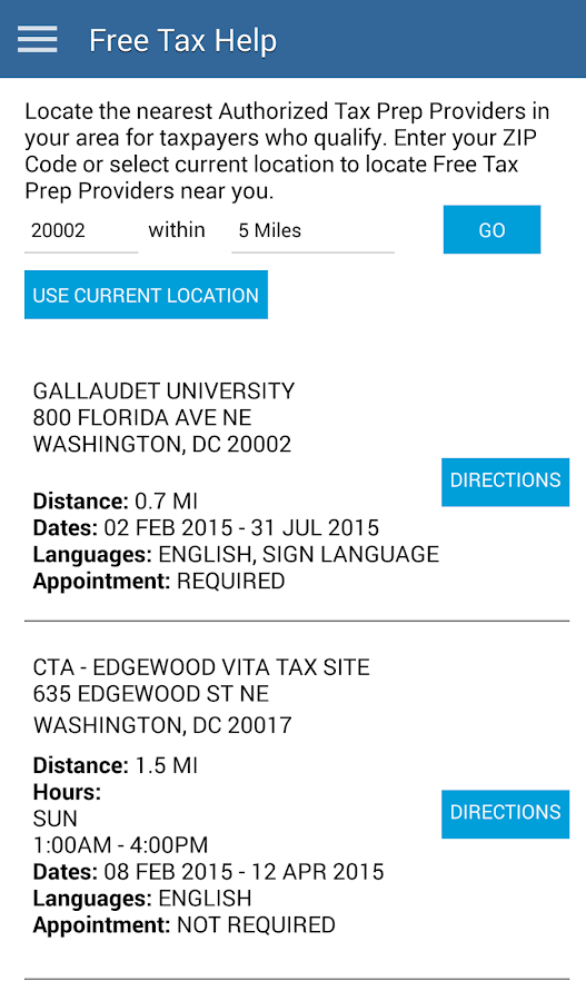 IRS2Go Android Apps on Google Play