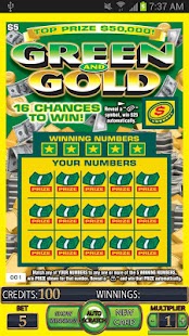 == GREEN GOLD Scratch Card ==