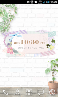 Cute and girly Clock Widget(圖2)-速報App