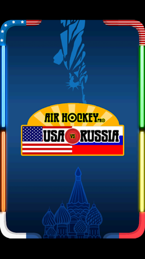 Air Hockey Pro: Russia vs USA
