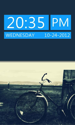 Win7 Clock Widget