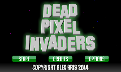 【免費街機App】Dead Pixel Invaders-APP點子