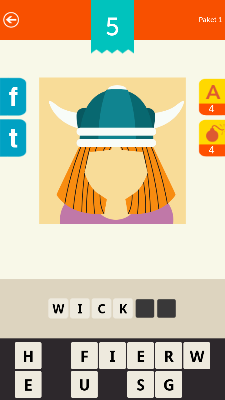 Android application Guess the Character! Logo Quiz screenshort