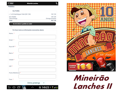 Mineirão Lanches Delivery screenshot 2
