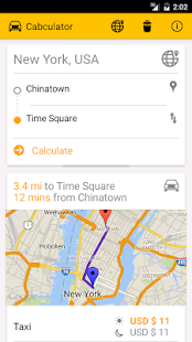 Cabculator - Taxi Auto Fares