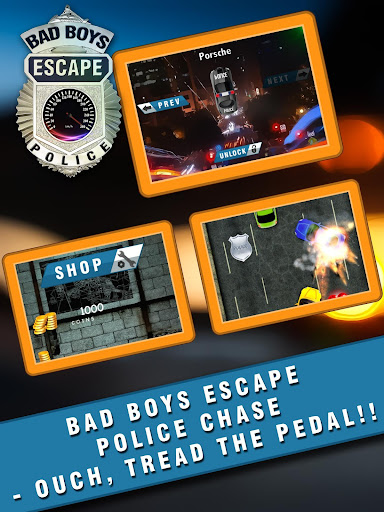 【免費賽車遊戲App】Bad Boys Escape-APP點子