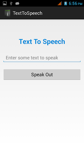 Text To Speech